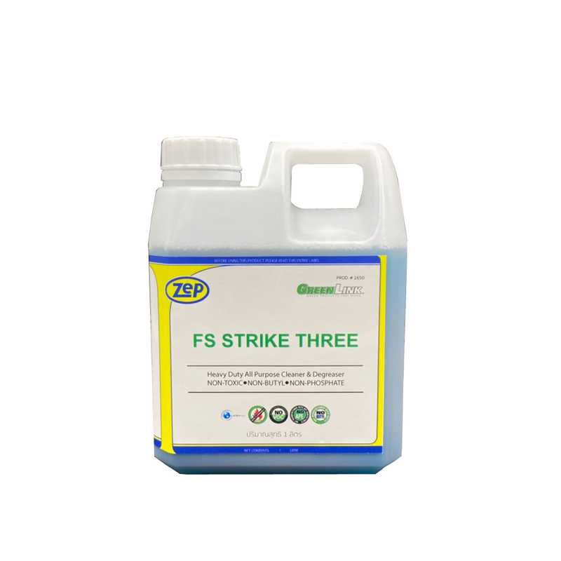 ZEP FS Strike Three น้ำยาทำความสะอาดฟู๊ดเซฟตี้ อเนกประสงค์