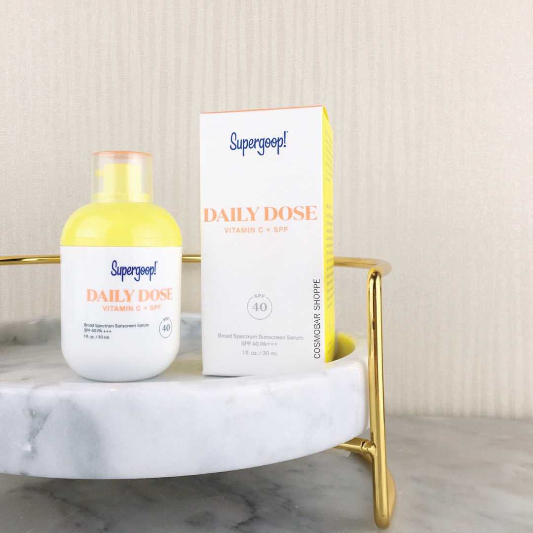 [กันแดด] Supergoop - Daily Dose Vitamin C + SPF Broad Spectrum Sunscreen Serum SPF40 PA+++ 30ml.