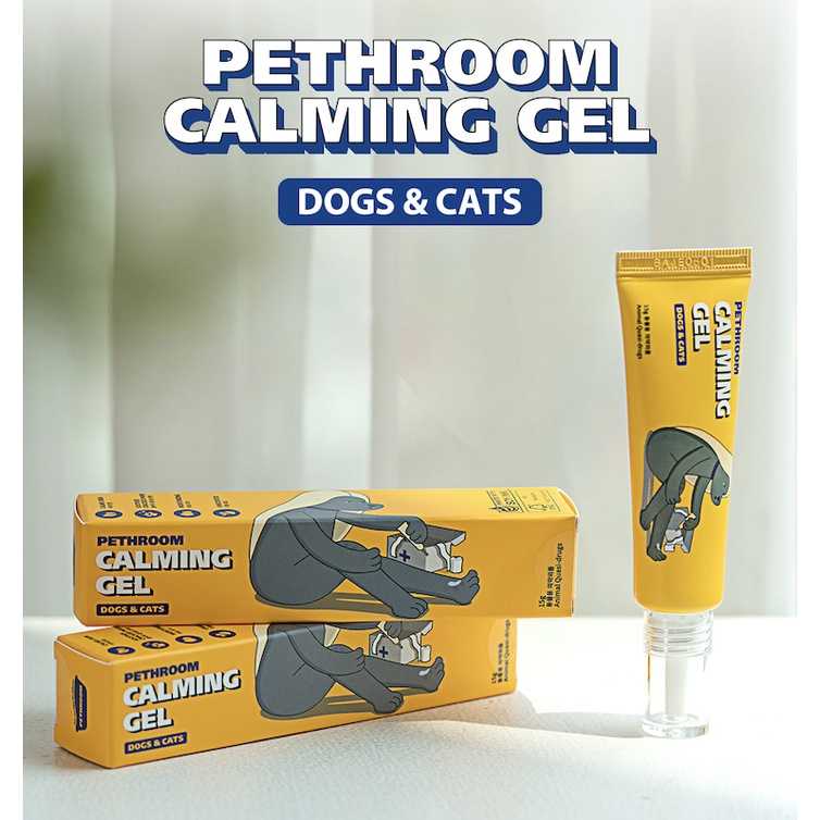 Pethroom Calming Gel for dogs and cats เจลช่วยเรื่องเท้าเเตก สำหรับสุนัขเเละเเมวผลิตจากเกาหลี