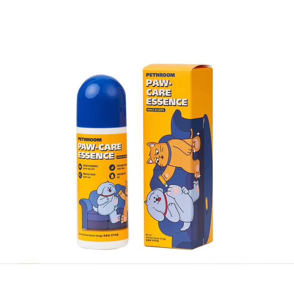 Pethroom Paw Care Essence ลูกกลิ้งบำรุงอุ้งเท้าสัตว์เลี้ยง ป้องกันเท้าเเตก บำรุงผิว ไม่เป็นอันตราย
