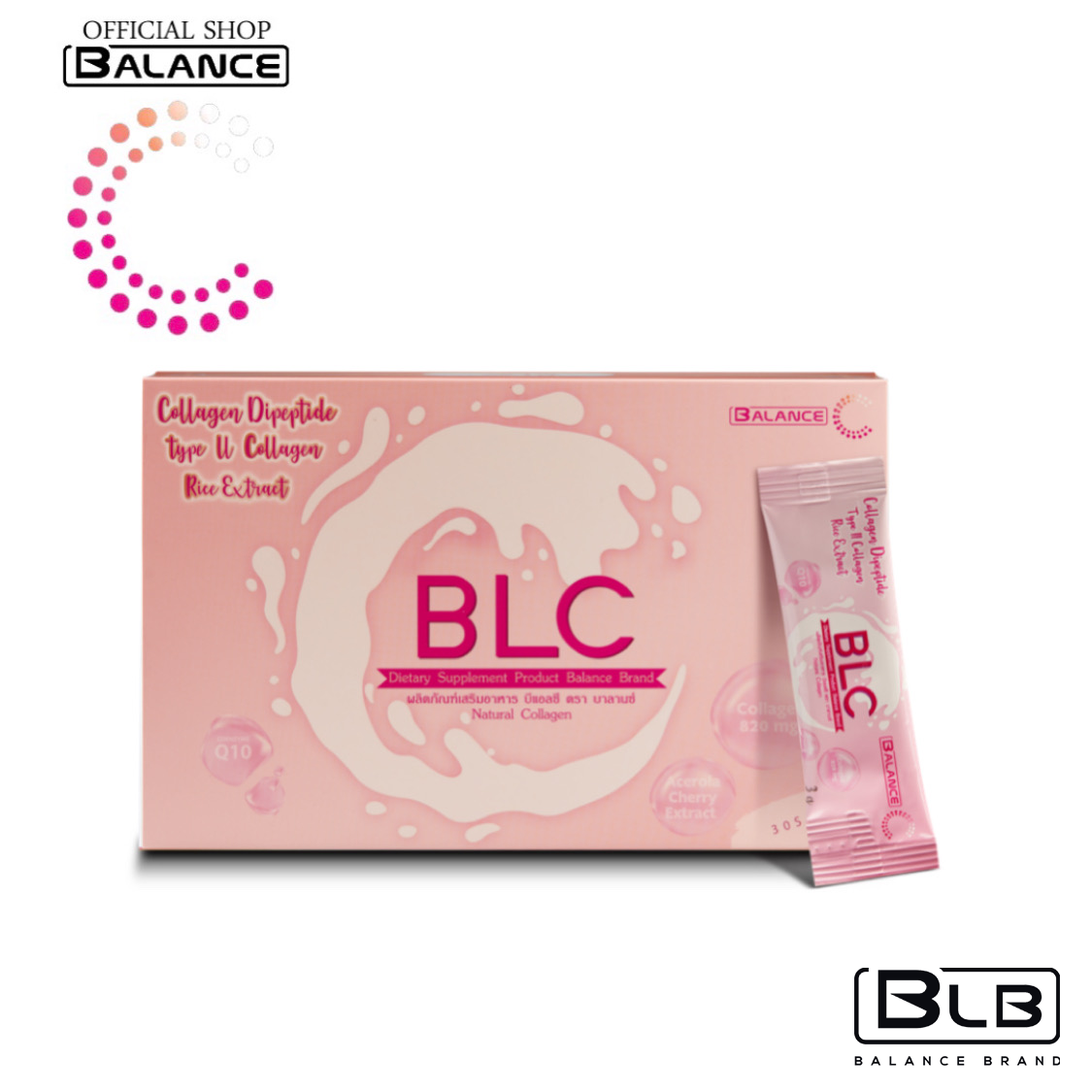 ซื้อ 2 แถม 1 | Balance C - BLC Collagen Tripeptide ชนิดผงพร้อมทาน อาหารเสริมคอลลาเจน