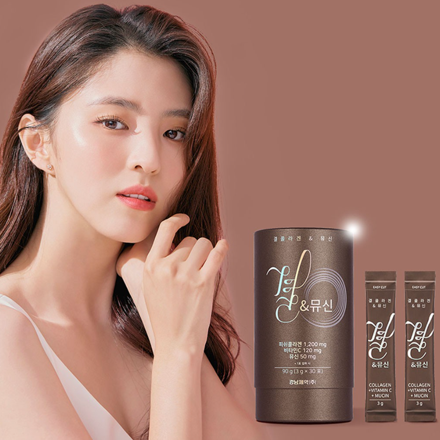 LEMONA Collagen + vitamin C + Mucin (กระปุกสีน้ำตาล)