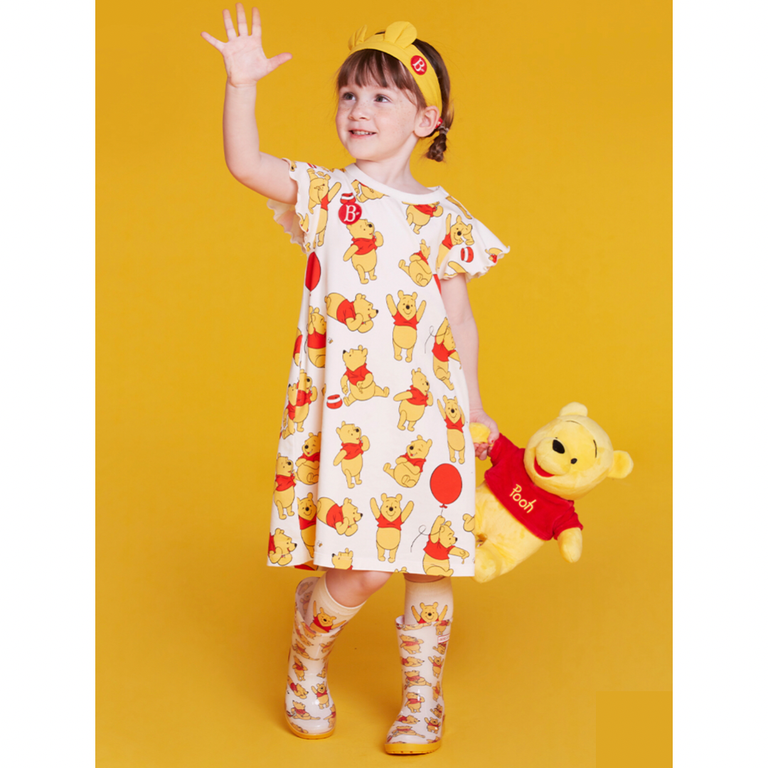 All Over Pooh Jersey Dress