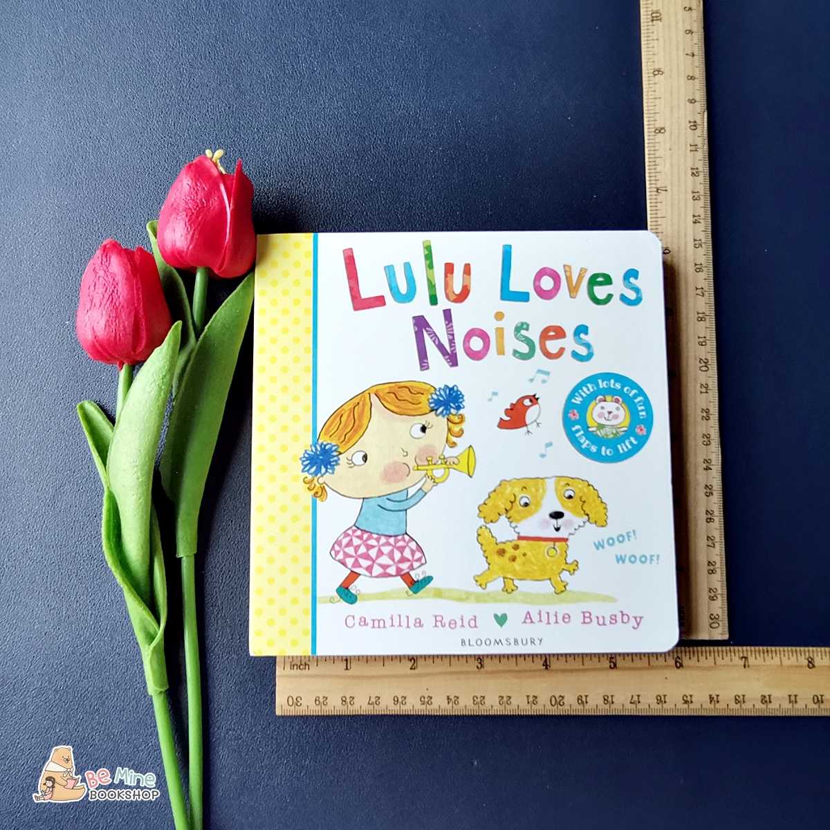 lift-the-flap║Lulu Loves Noises║★มือสอง ★บอร์ดบุ๊ค