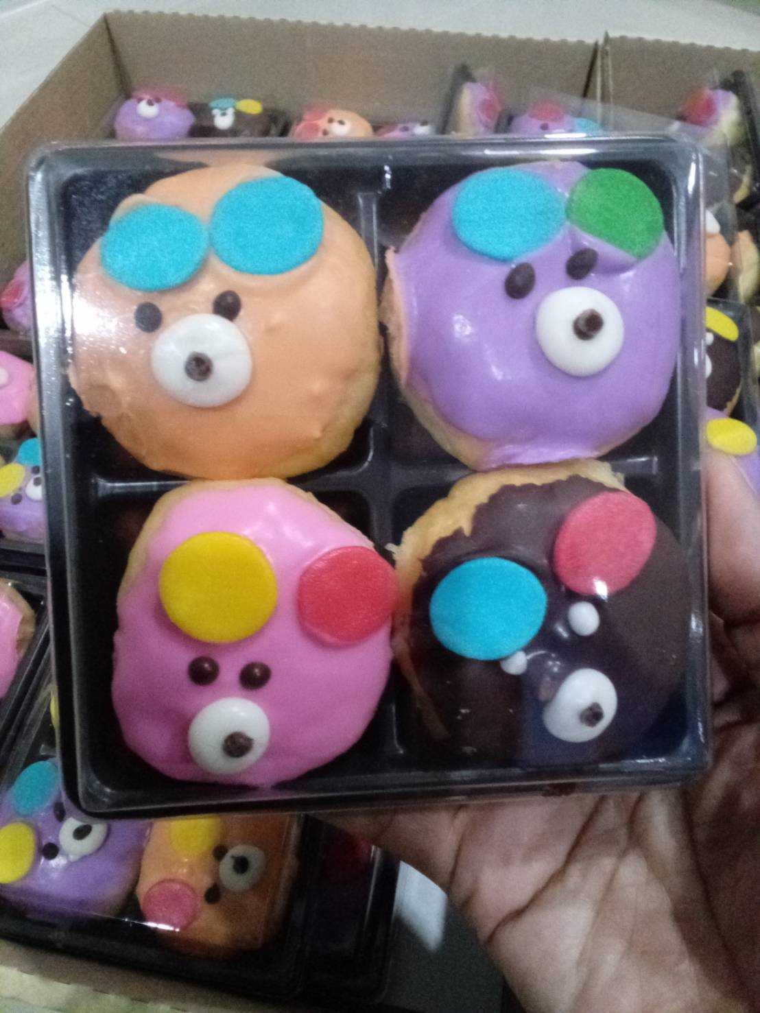โดนัทหมี4ชิ้น(20แพค)