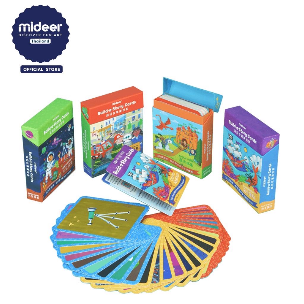 ￼Mideer - การ์ดเล่าเรื่อง BUILD-A-STORY CARDS 