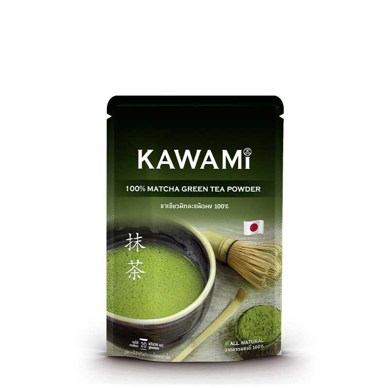 คาวามิมัทฉะชนิดผง 100% ขนาด 100 กรัม Kawami Matcha Powder 100% 100g.