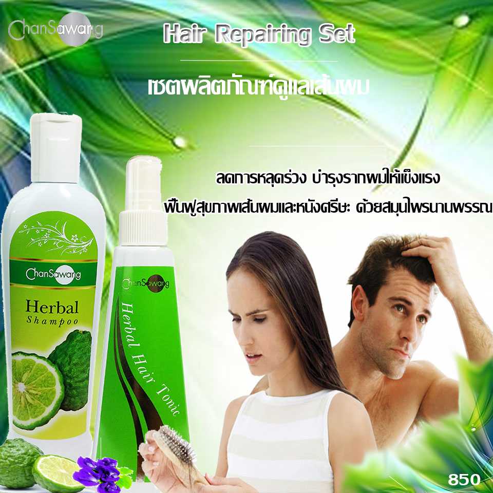Hair Repairing Setเซทแชมพู+สเปร์ย