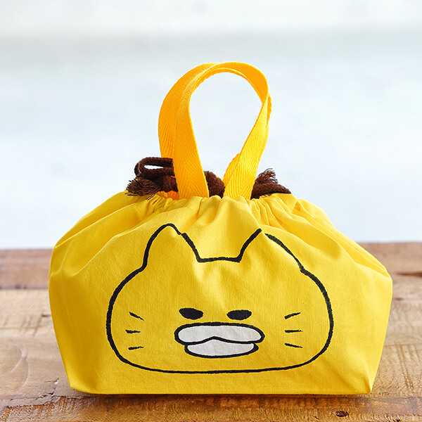♡noraneko lunch drawstring