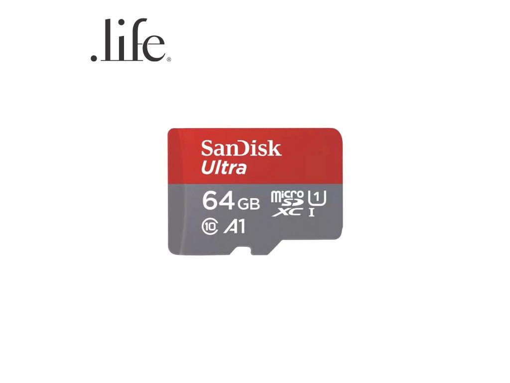 SANDISK เมมโมรี่การ์ด Ultra MicroSDHC 64GB U1 by Dotlife