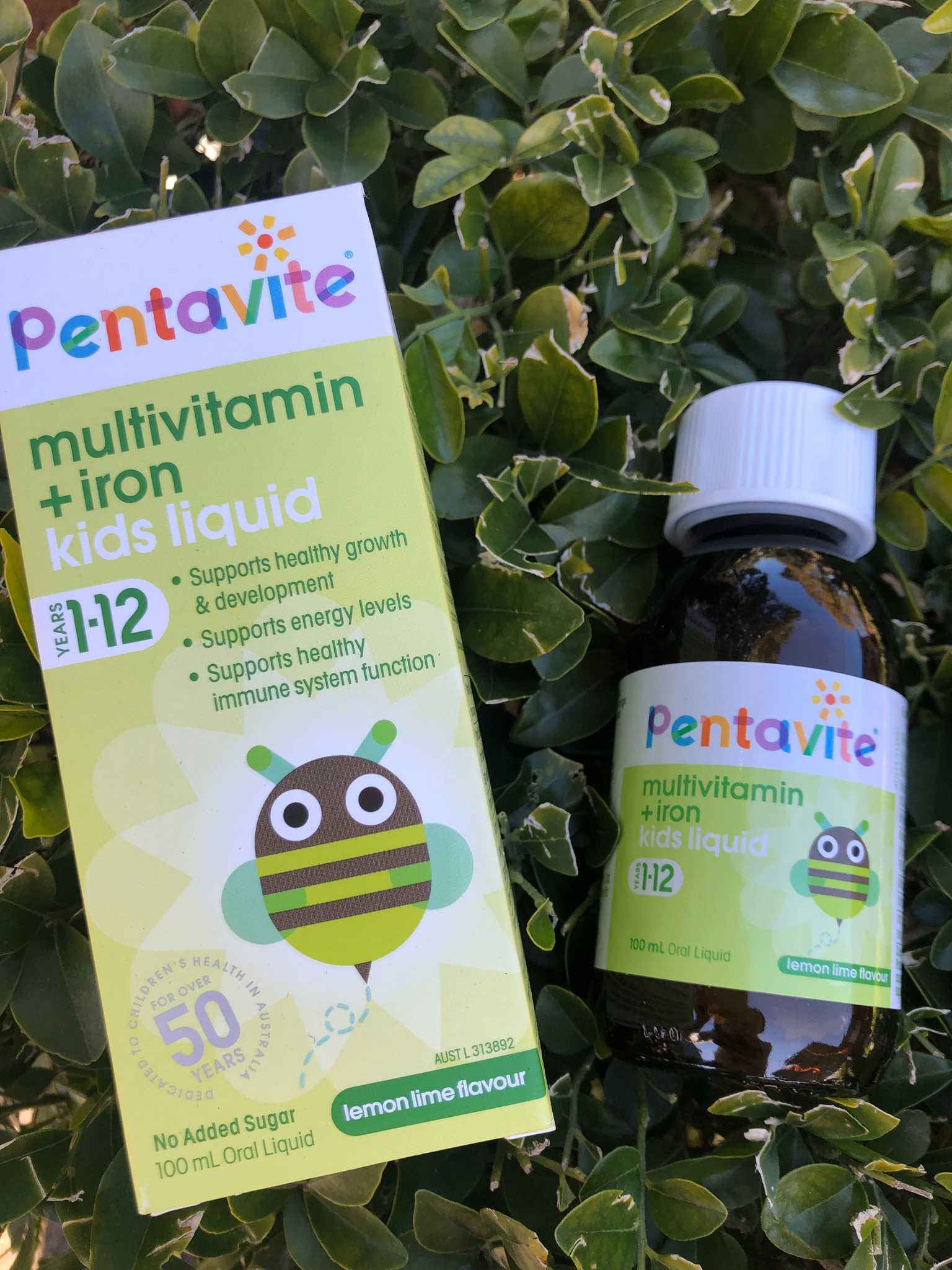 Pentavite Multivitamins Liquid with Iron วิตามินรวมเด็ก 112 ปี เข้มข้น