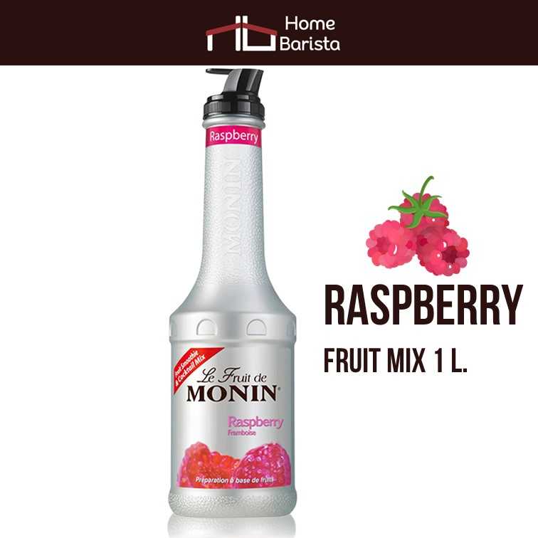 MONIN Raspberry Fruit Mix 1L - รส ราสเบอร์รี่