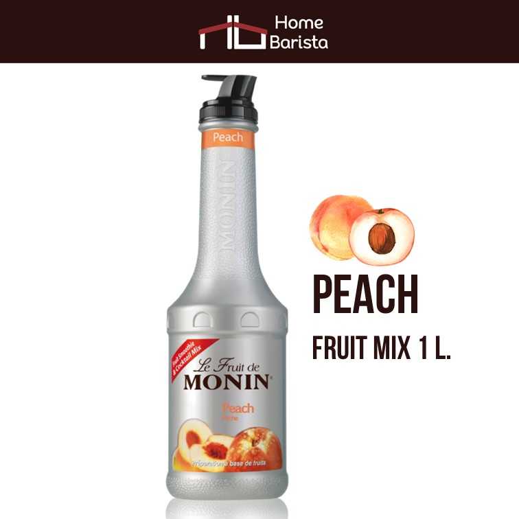 MONIN Peach Fruit Mix 1L - รส พีช
