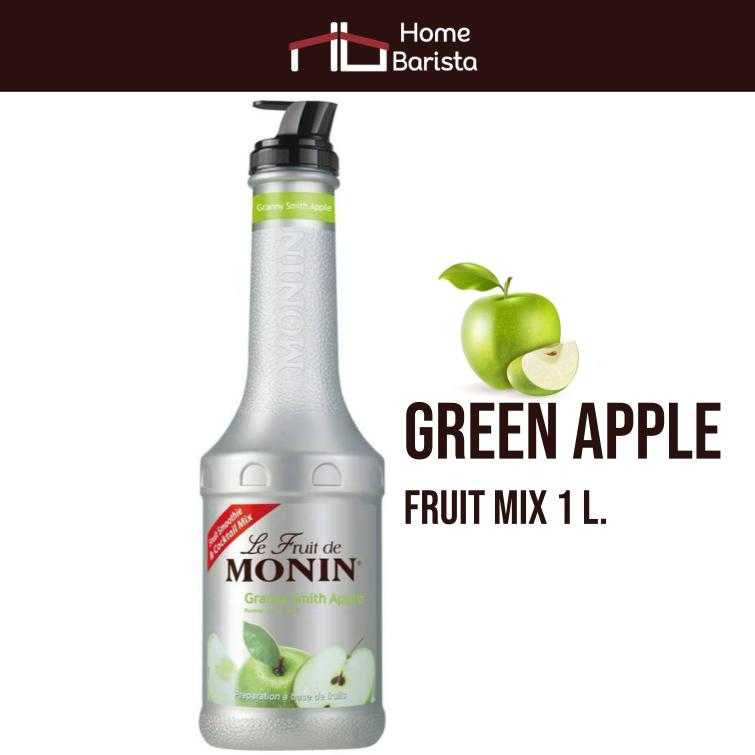 MONIN Green Apple Fruit Mix 1L - รส แอปเปิ้ลเขียว