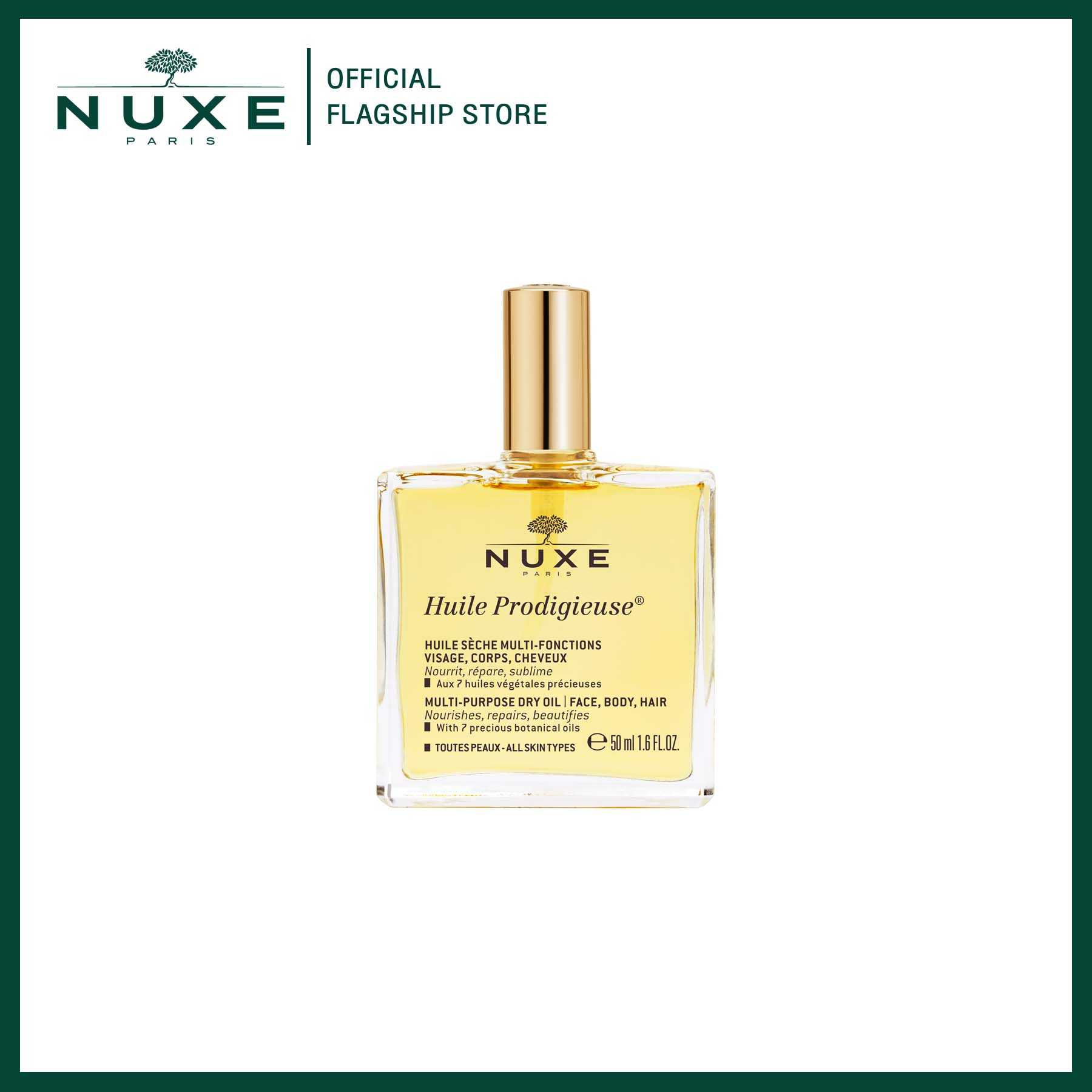 NUXE HUILE PRODIGIEUSE MULTI-PURPOSE DRY OIL 50ml. (ออลย์)