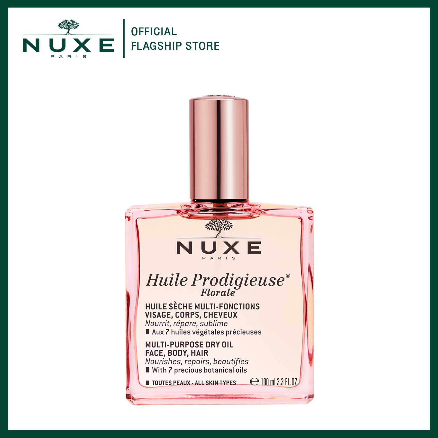 NUXE HUILE PRODIGIEUSE FLORALE MULTI-PURPOSE DRY OIL 100ml. (ออยล์)
