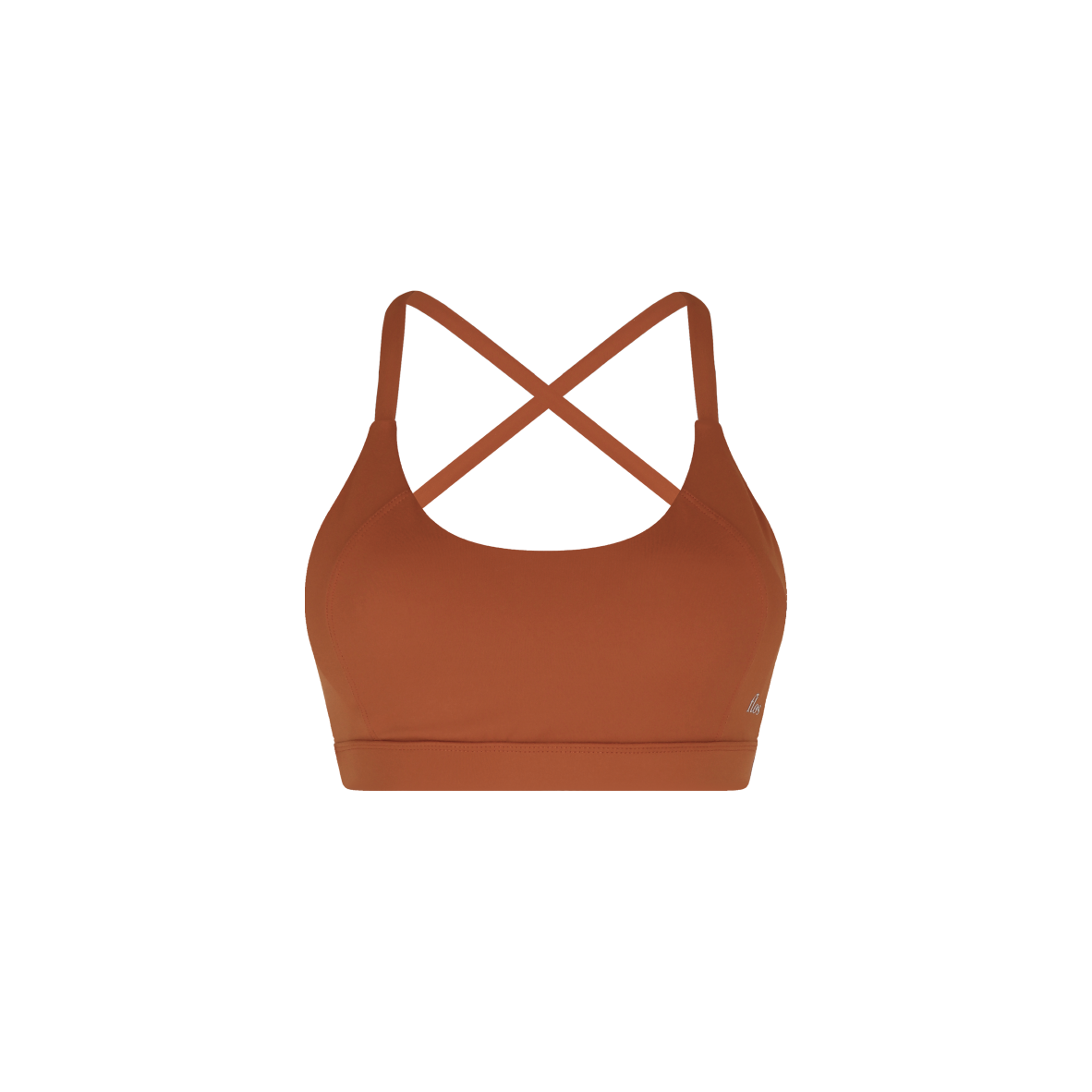 The New Lily Sports Bra (Burnt Orange) - The Flos Club