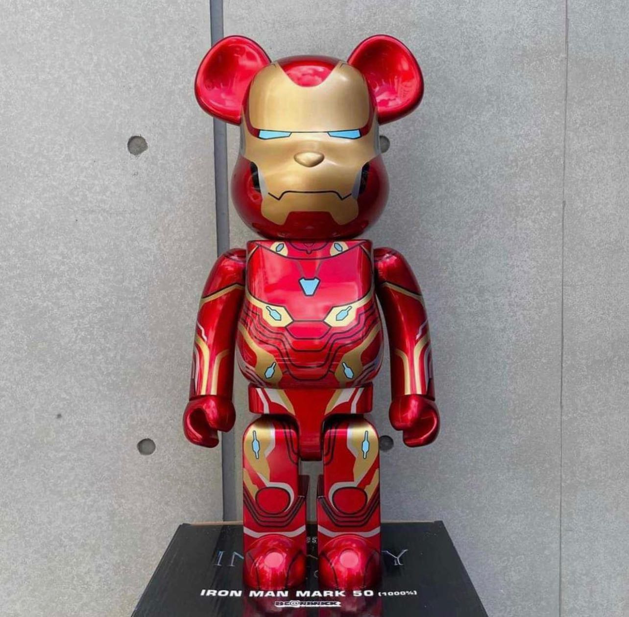 BE@RBRICK - BE@RBRICK IRON MAN MARK 50 1000％ 送料無料 Medicom Toy BE@RBRICK IRON MAN MARK 50 1000％ BEARBRICK