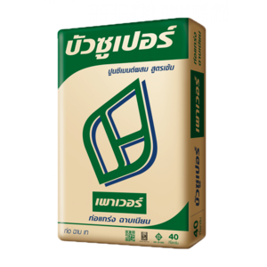 ปูนดอกบัว บัวซูเปอร์ ก่อ ฉาบ เท