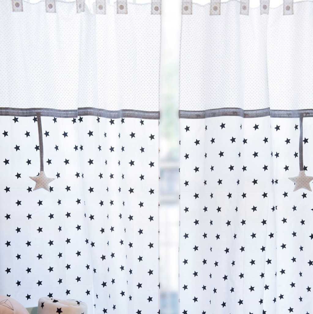 Curtains for windows (2 pcs.)| ผ้าม่านหน้าต่างลายน่ารัก (H155XW200 cm)