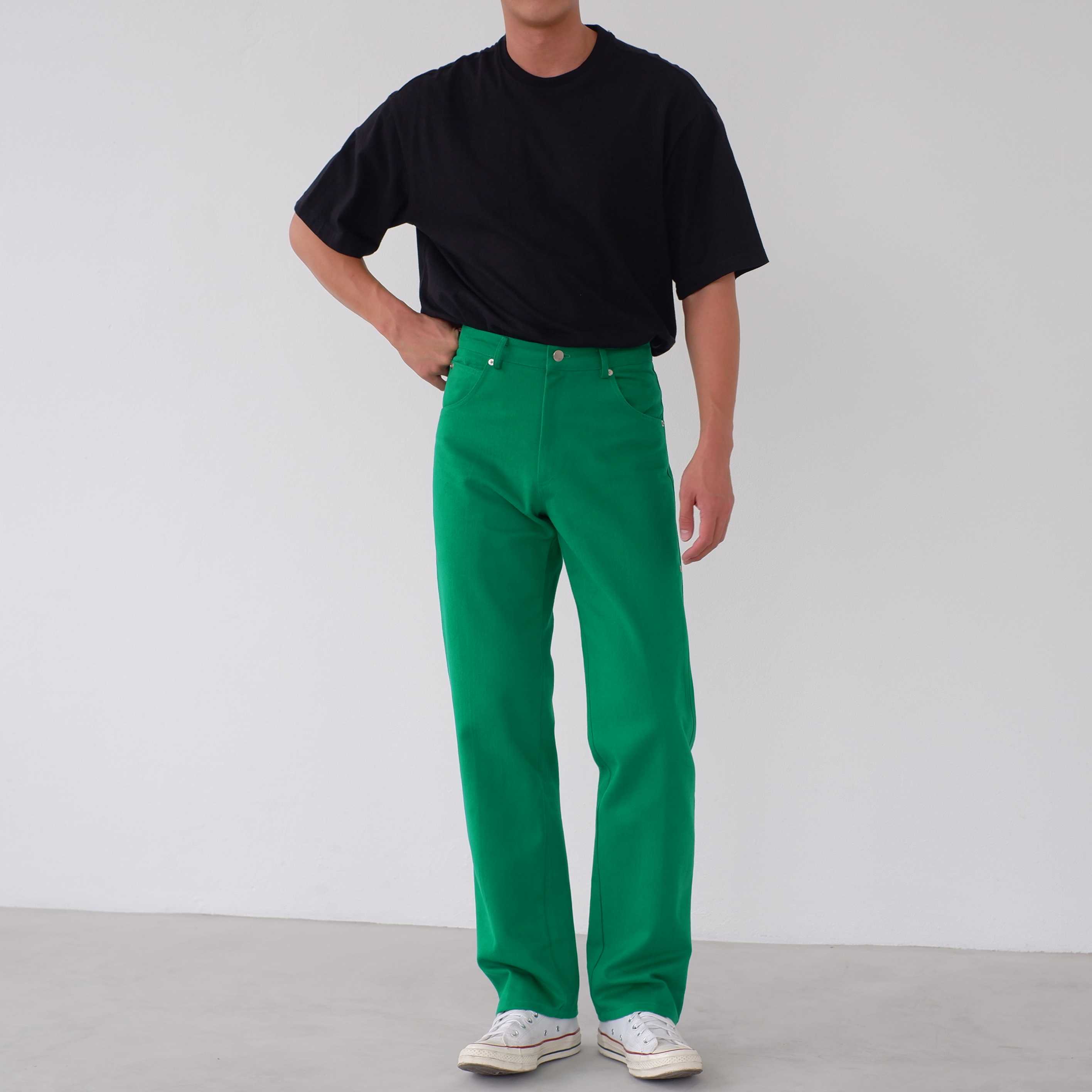 Hunter Studios - Regular Jeans Green