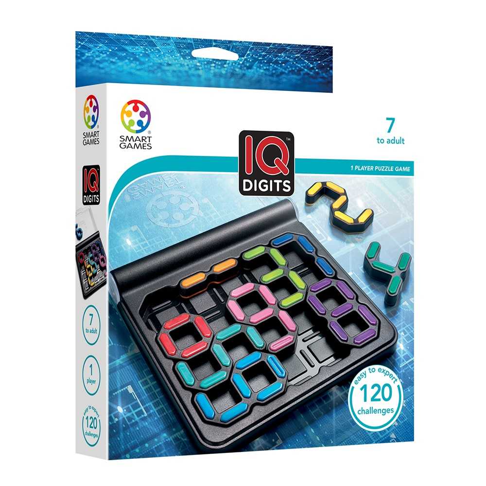 SMART GAMES, IQ Digits ของเล่นฝึกสมอง สำหรับ 7 ปี+ ลิขสิทธิ์แท้เบลเยียม ร้านเป็นตัวแทนในไทย