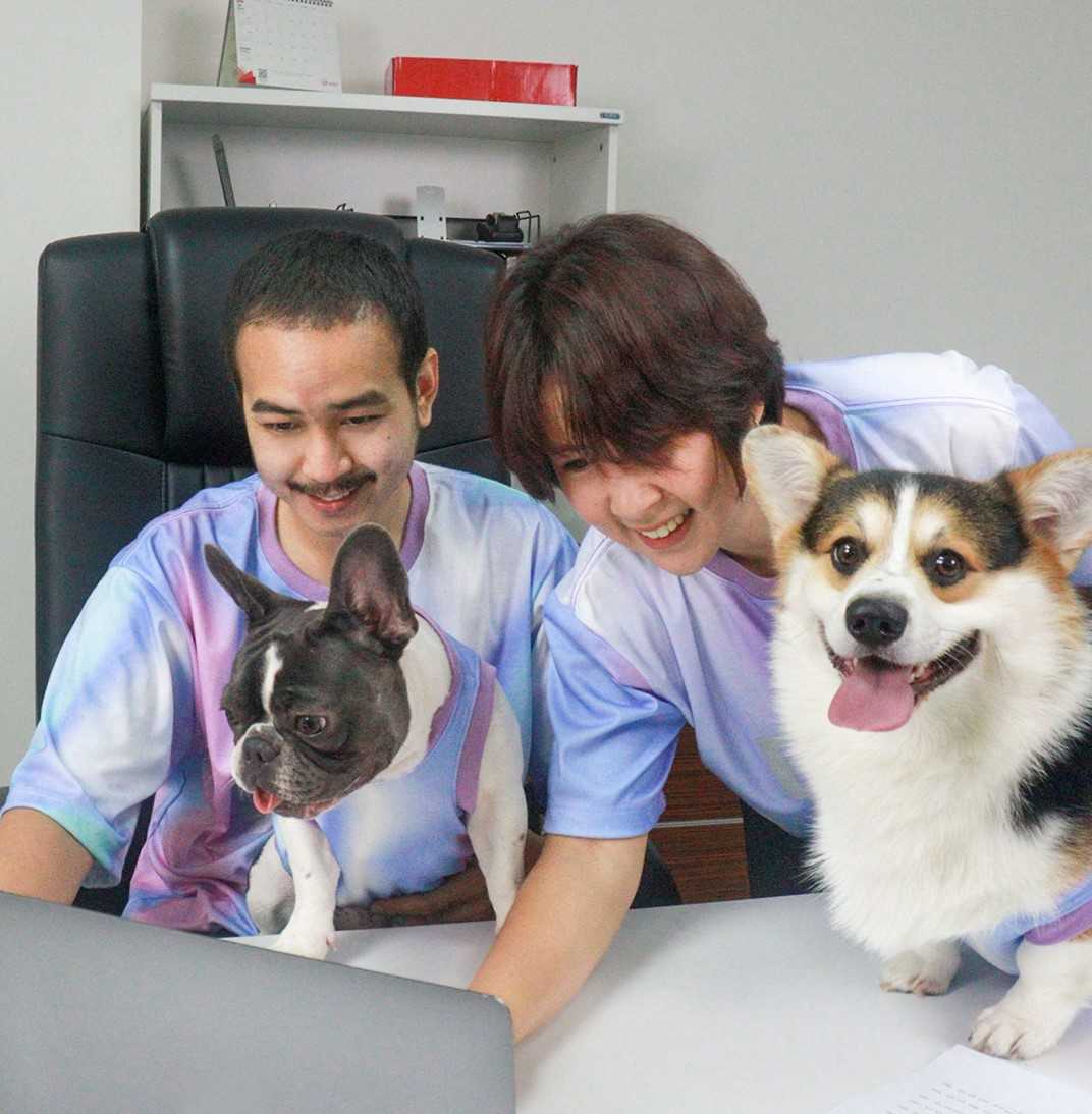 เสื้อคู่เจ้าของ x หมาแมว ทีมผู้บริหาร - เสื้อเจ้าของ