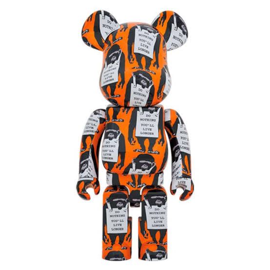Bearbrick 'Monkey Sign Brandalism' 1000%