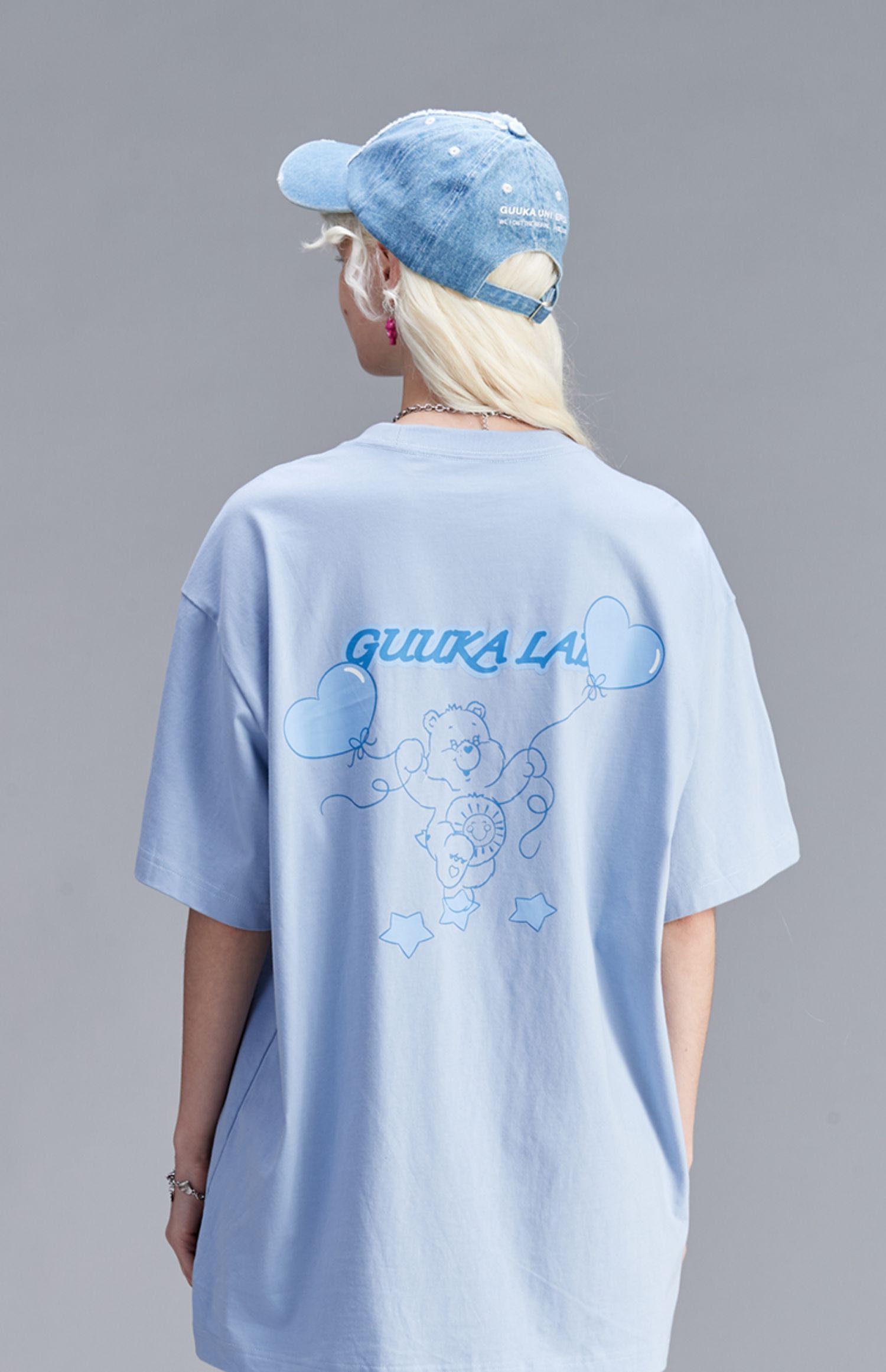 [Pre] Guuka X Carebears  เสื้อยืด