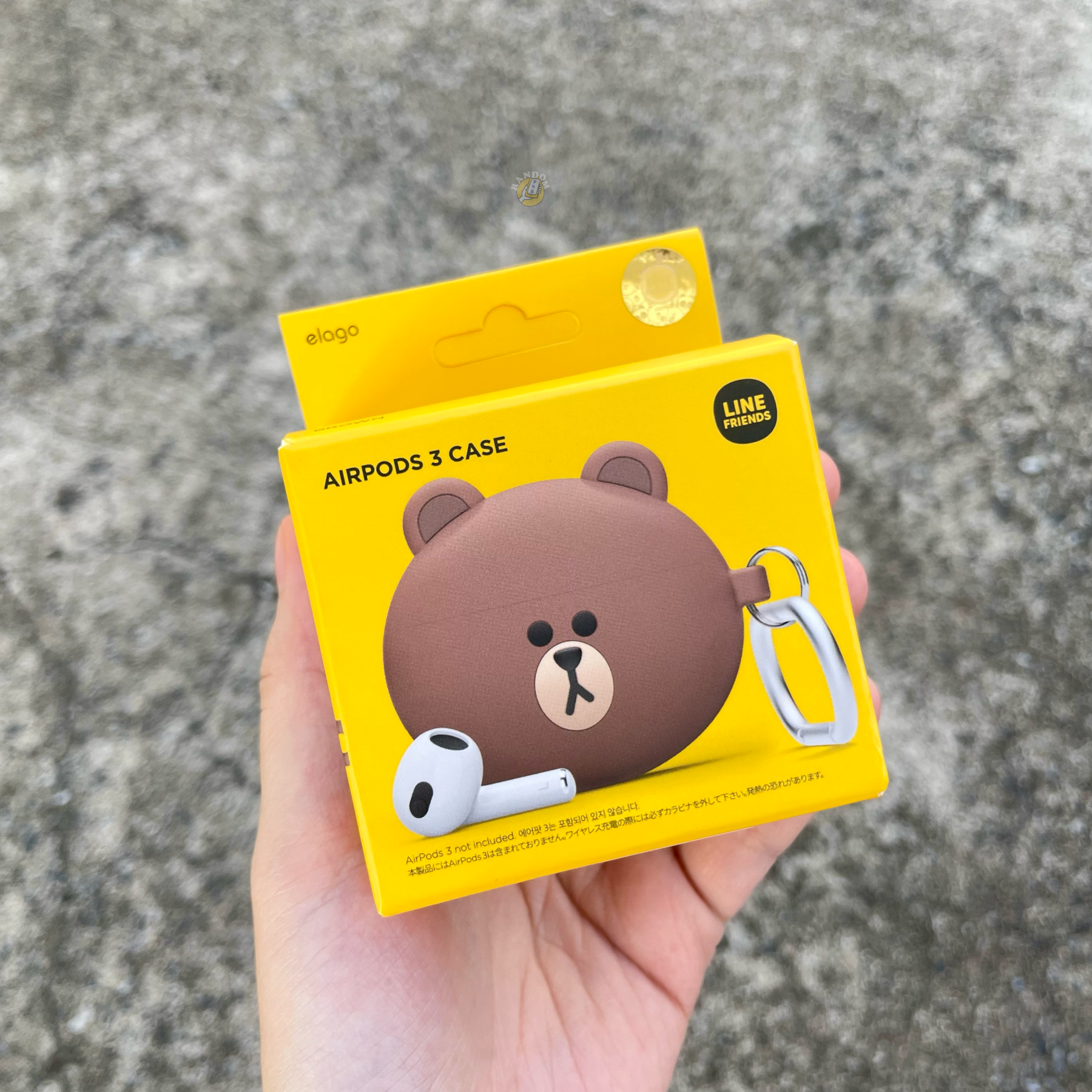 พร้อมส่ง Linefriends Brown Airpod 3 case