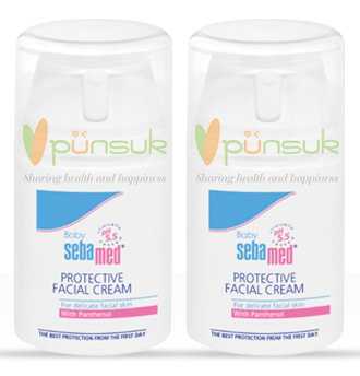 SEBAMED BABY SEBAMED PROTECTIVE FACIAL CREAM 50 ml  เฟเชียล ครีม 50 มล. x 2 ขวด