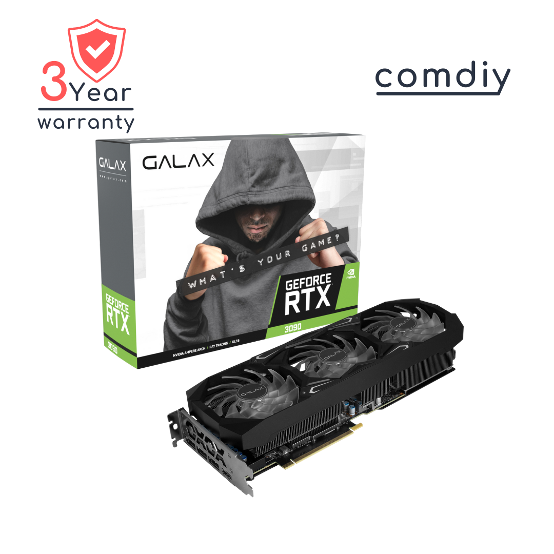 GALAX GEFORCE RTX 3090 SG 1-CLICK OC 24GB VGA การ์ดจอ by comdiy