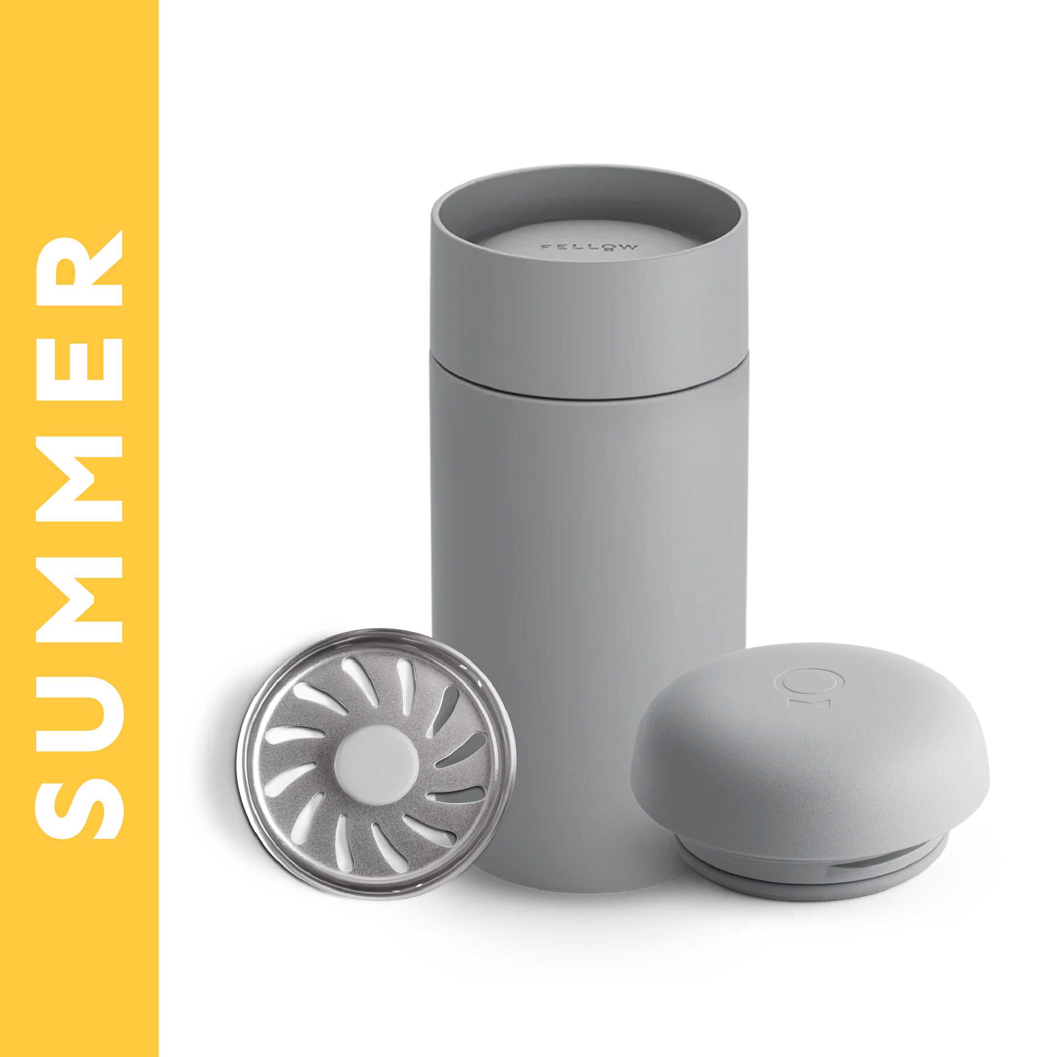 Move 360 sip lid 12 oz. + move lid + splash guard (Grey)