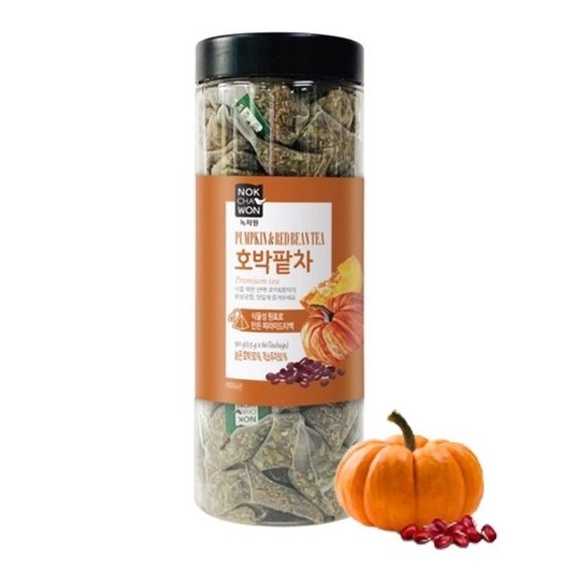 Nokchawon Pumpkin & Red Bean Tea (60ซอง) ชาลดบวม