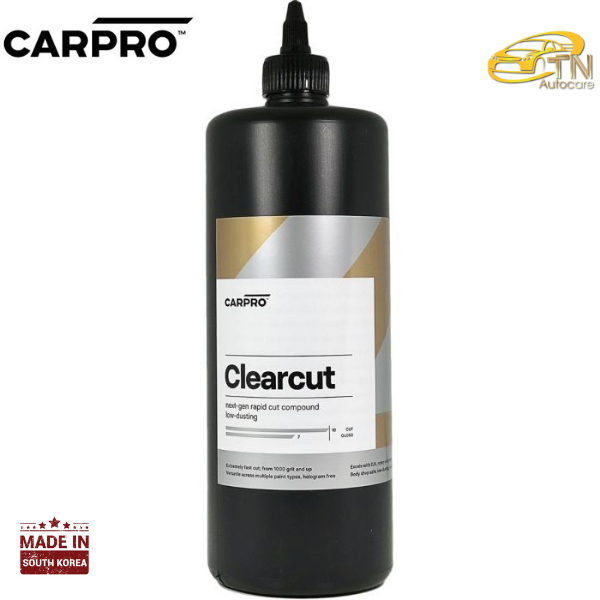 CARPRO Clearcut Polish Compound ผลิตภัณท์ขัดหยาบ เทียบเท่ากับกระดาษทรายเบอร์ 1000 ขนาด 1L