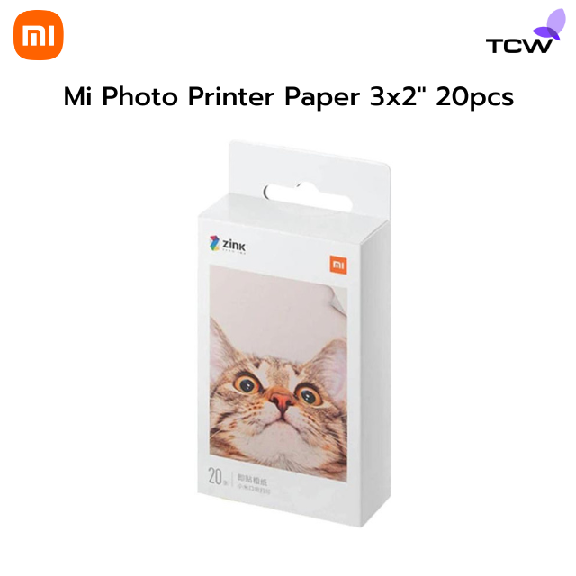 Xiaomi Mi Photo Printer Paper 3x2 20pcs