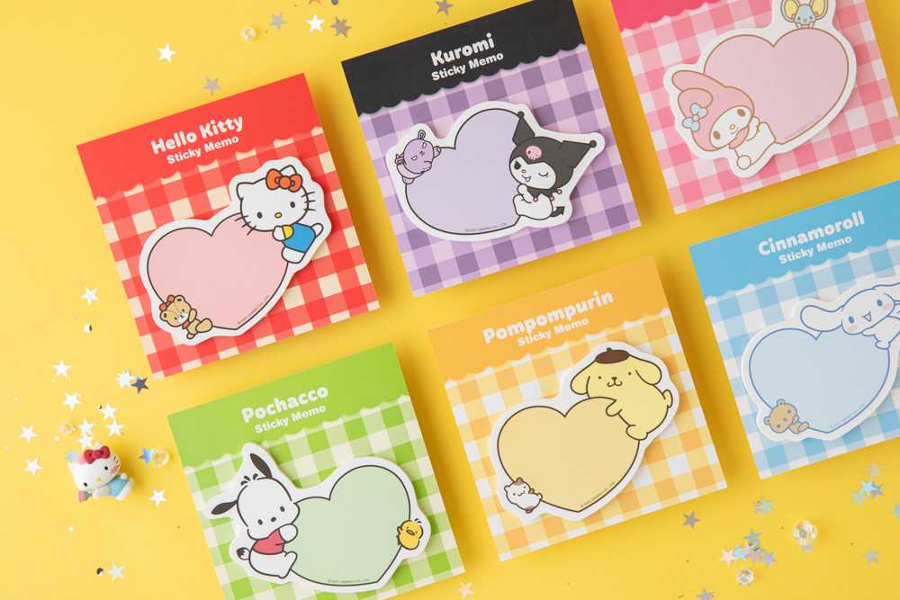 ( พร้อมส่ง ) Sanrio Sticky Memo โพสอิท