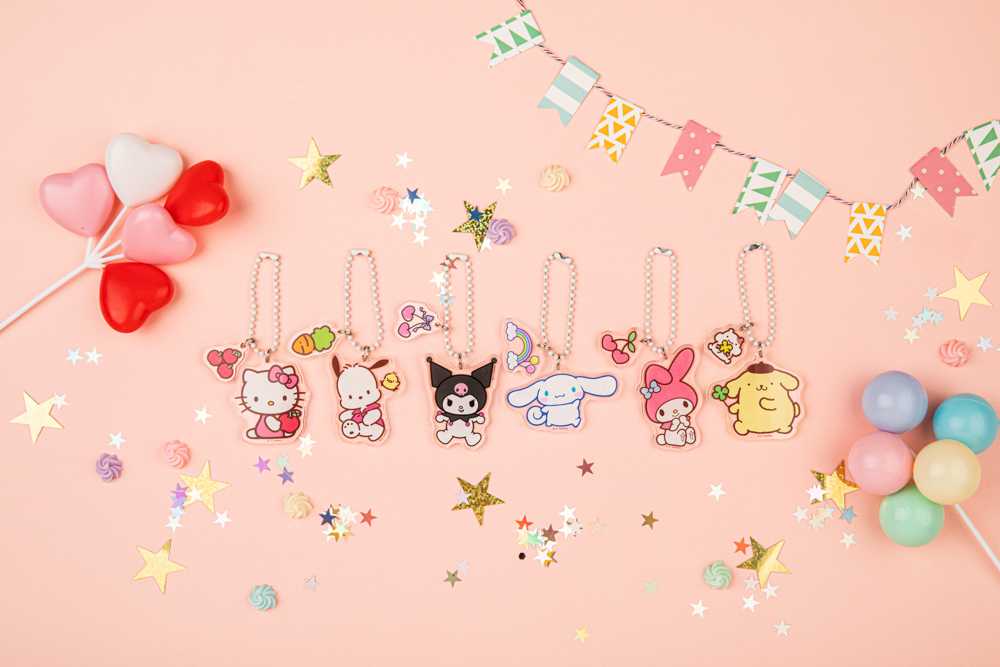 ( พร้อมส่ง ) Sanrio Keyring พวงกุญแจอะคริลิค