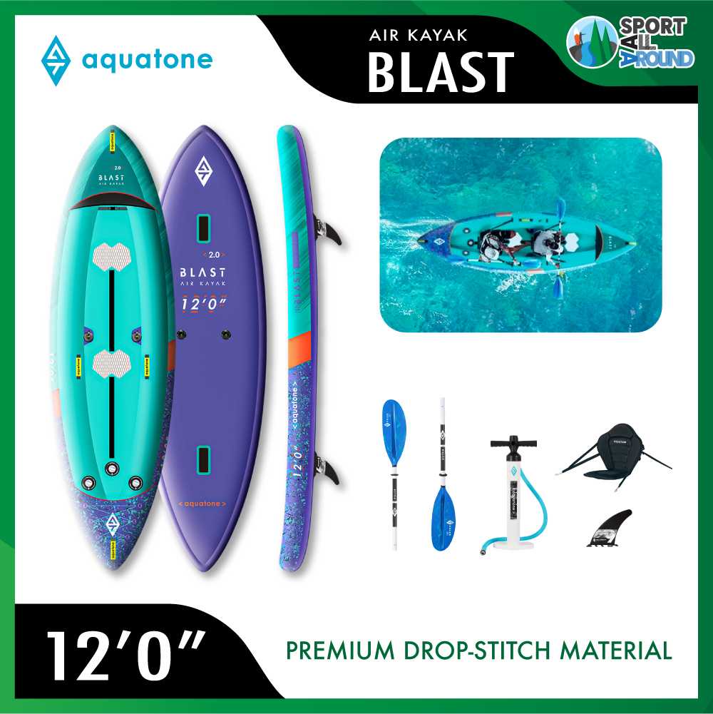 AquaTone BLAST 12’0” Air-Kayak