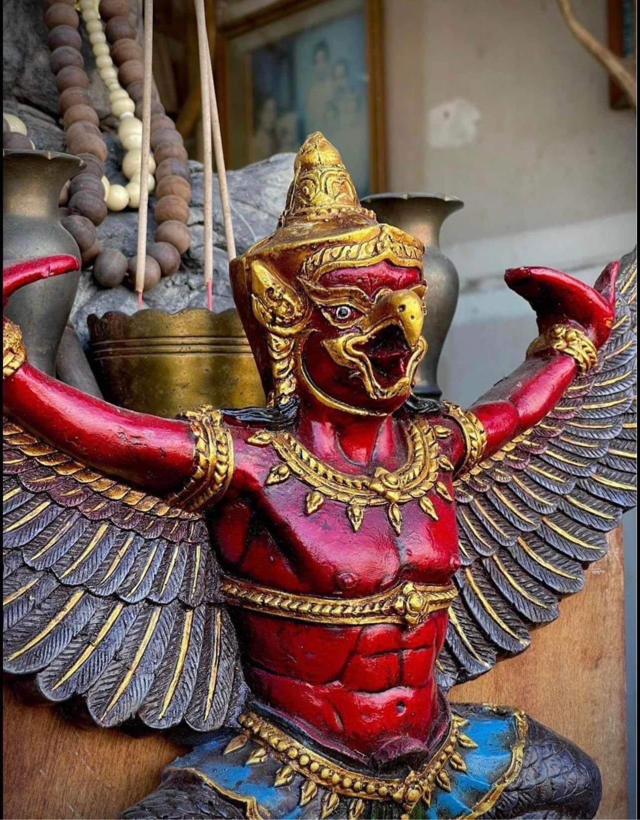 พญาครุฑ ขนาด50ซม ครุฑองค์ใหญ่