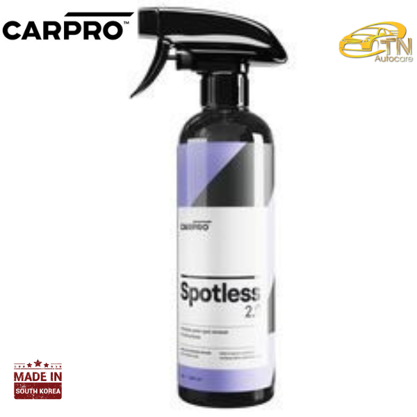 CARPRO spotless 2.0 (water spot remover) น้ำยาขจัดคราบน้ำบนผิวกระจกและสีรถ ขนาด 500 ml