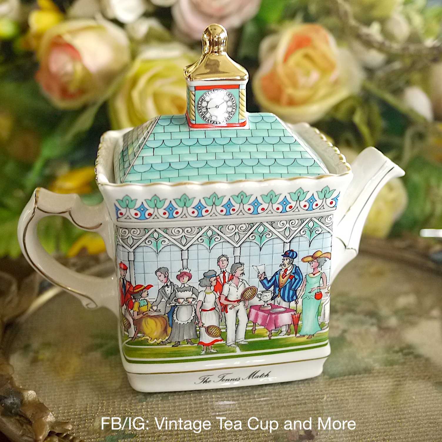 Sadler Championship's Tennis Match Teapot