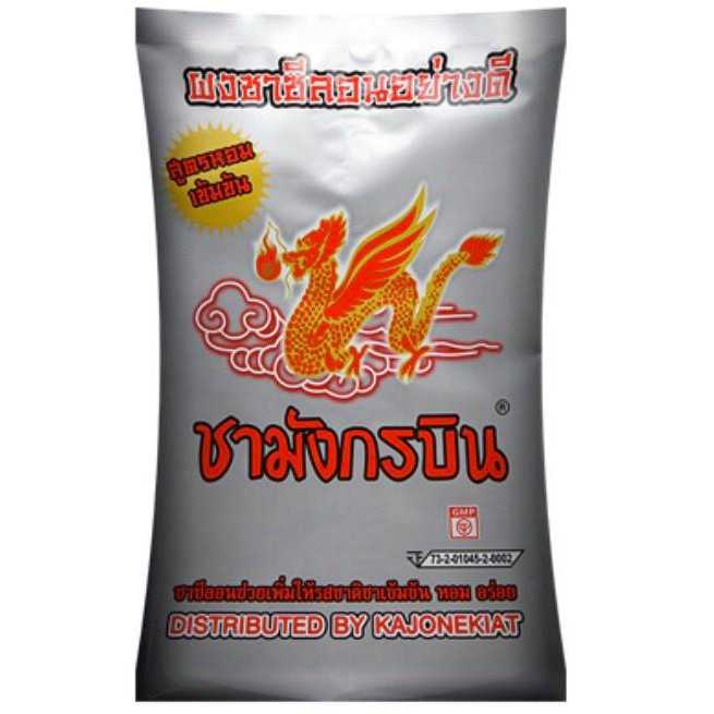 ผงชาซีลอนอย่างดี (สูตรหอมเข้มข้น) ตรามังกรบิน 400 กรัม