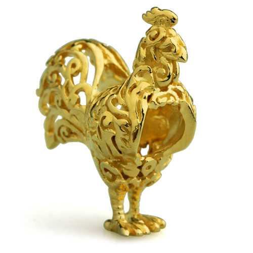 Year Of The Cock.  (Gold Vermeil) BOTM