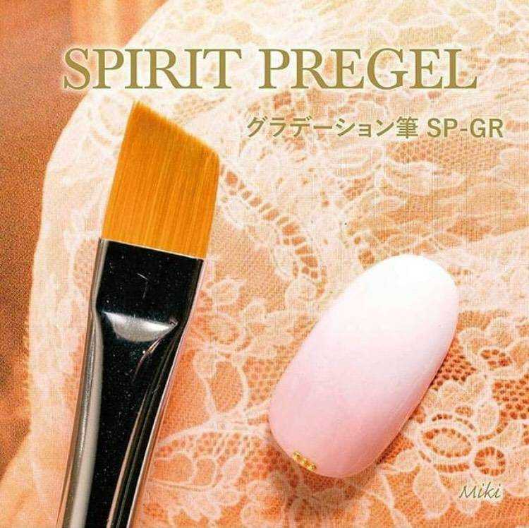 PREGEL GRADATION BRUSH (SP-GR) พู่กันเพ้นท์เล็บ
