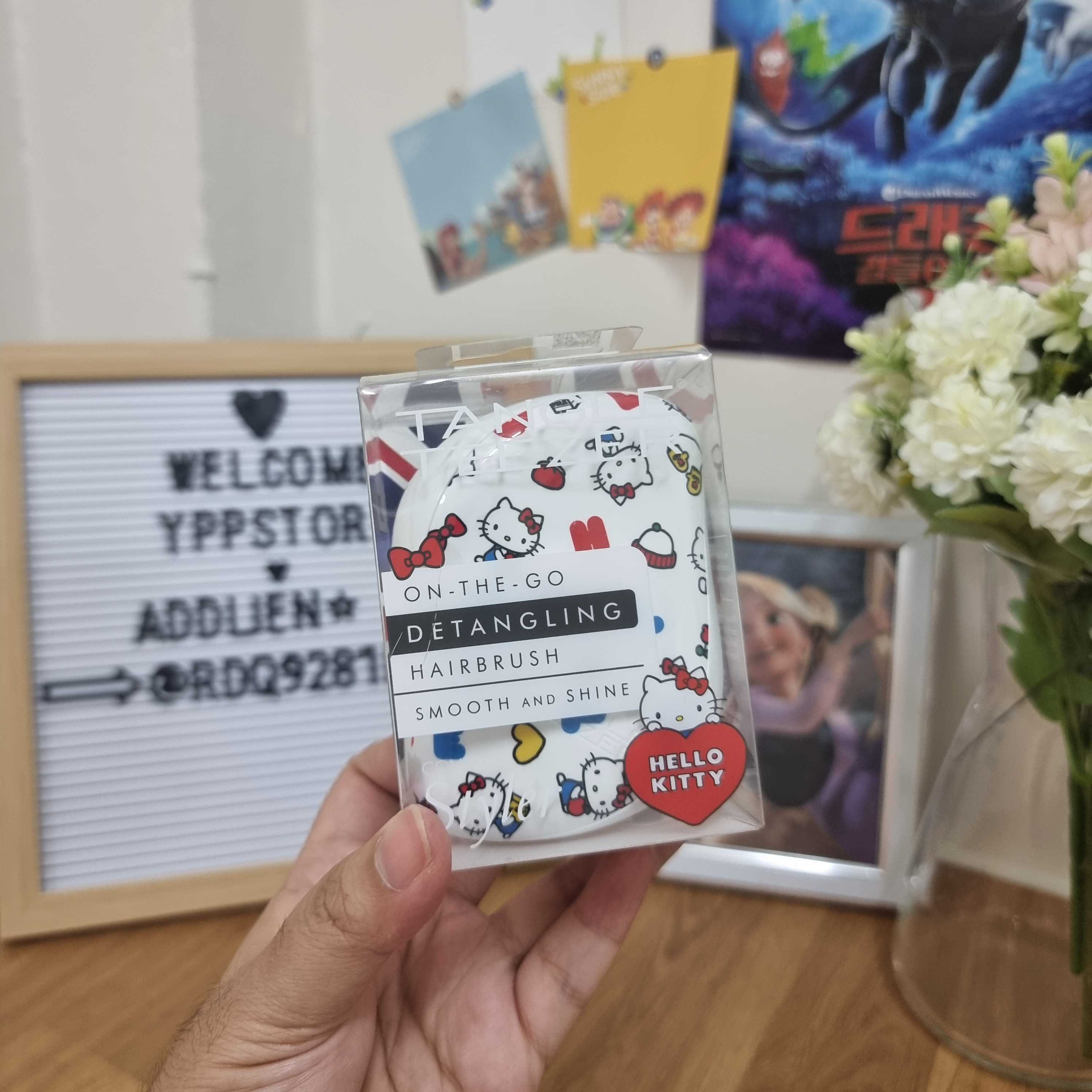 🛒พร้อมส่ง 💖Tangle Teezer x Sanrio (Full Kitty)