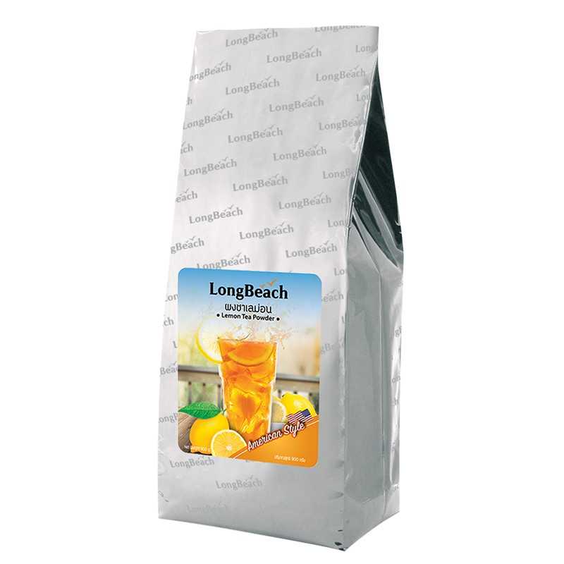 ลองบีชผงชาเลม่อน ขนาด 900 กรัม LongBeach Lemon Tea 900 g.