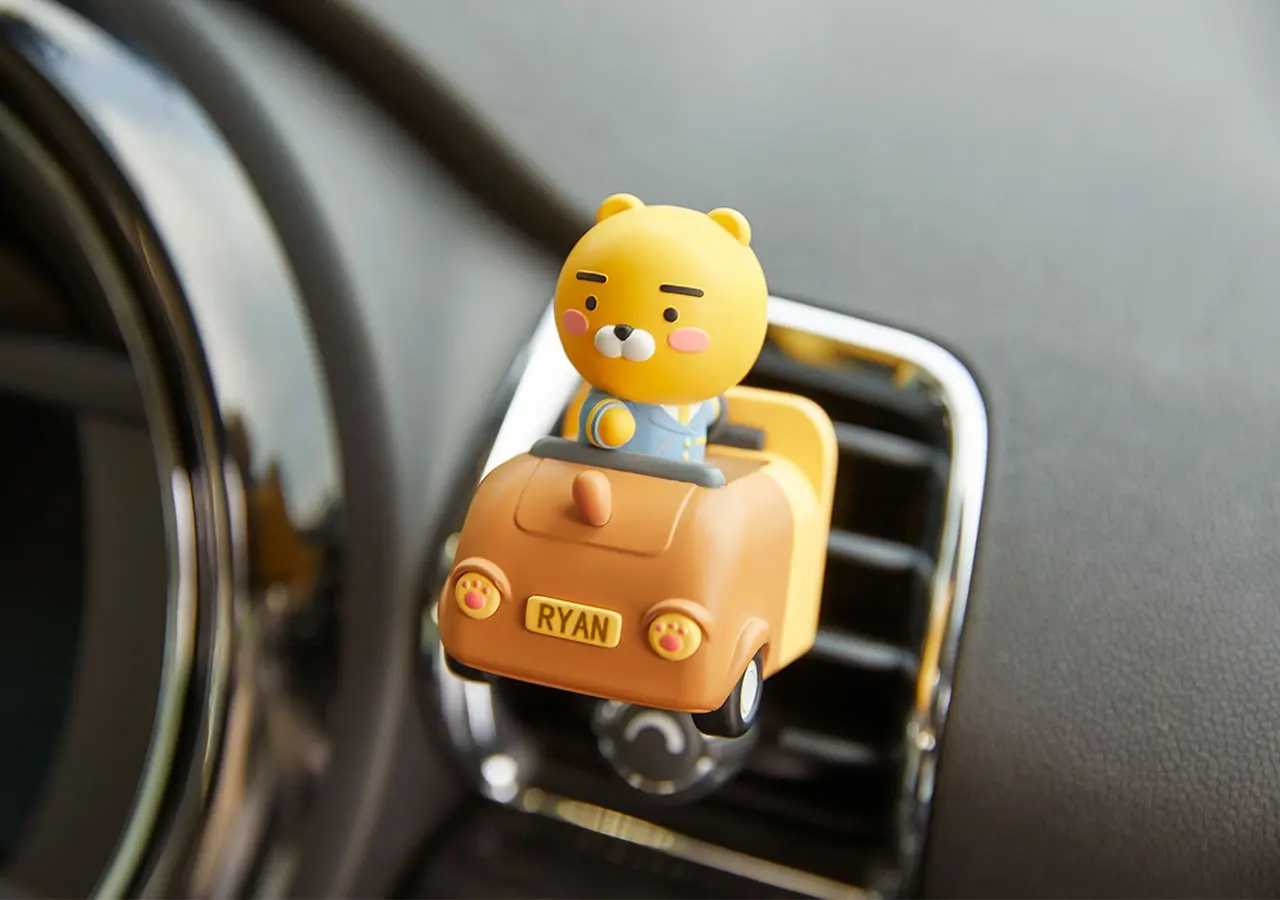 ( พร้อมส่ง ) Kakaofriends Car Air Freshener Ryan
