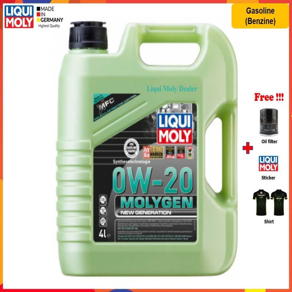 Liqui Moly น้ำมันเครื่อง Molygen New Generation 0W-20  4L.