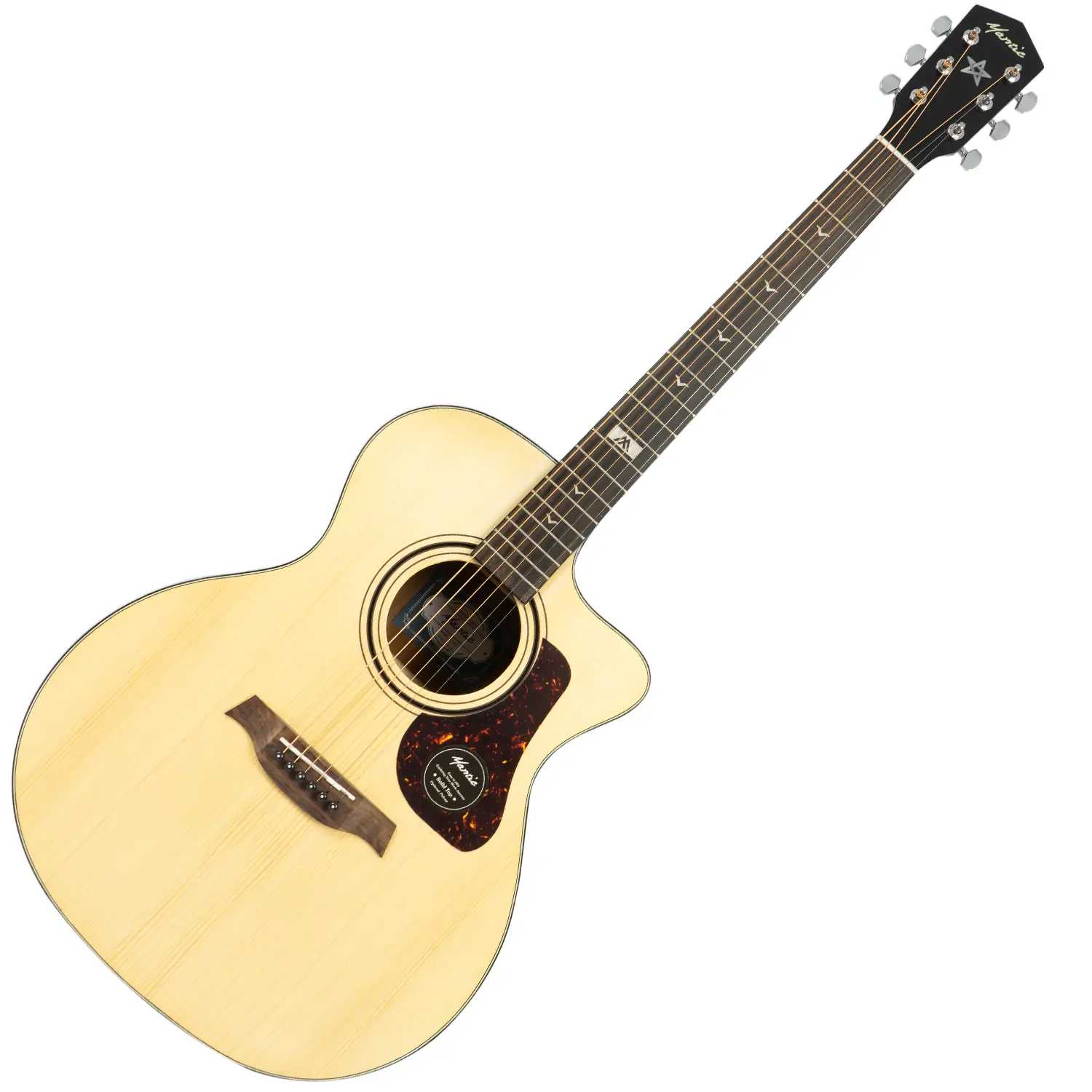 กีตาร์โปร่ง Mantic GT-10GC TOP SOLID
